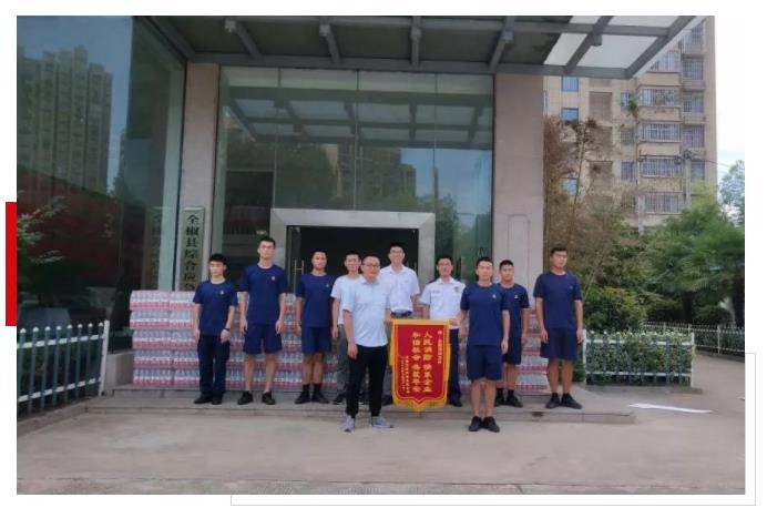 龙胜管走进消防大队慰问我们“最可爱的人”，共续军民鱼水情