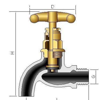 各种水龙头拆卸图解，通过图解让大家了解水龙的构造原理