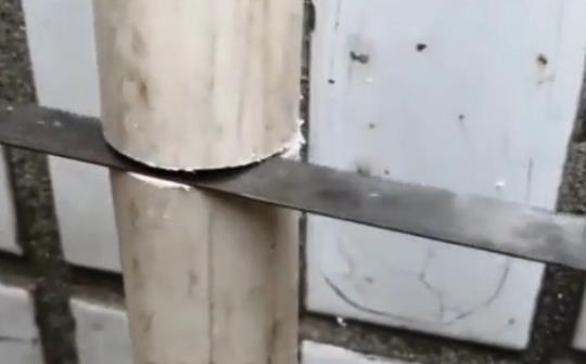 pvc管中间断了拼接视频分享，这个思路还是比较实用的！