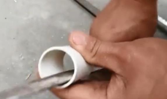 pvc管中间断了拼接视频分享，这个思路还是比较实用的！