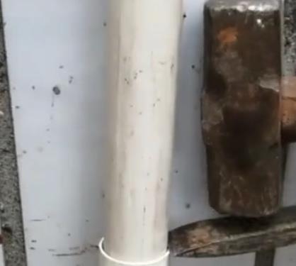 pvc管中间断了拼接视频分享，这个思路还是比较实用的！