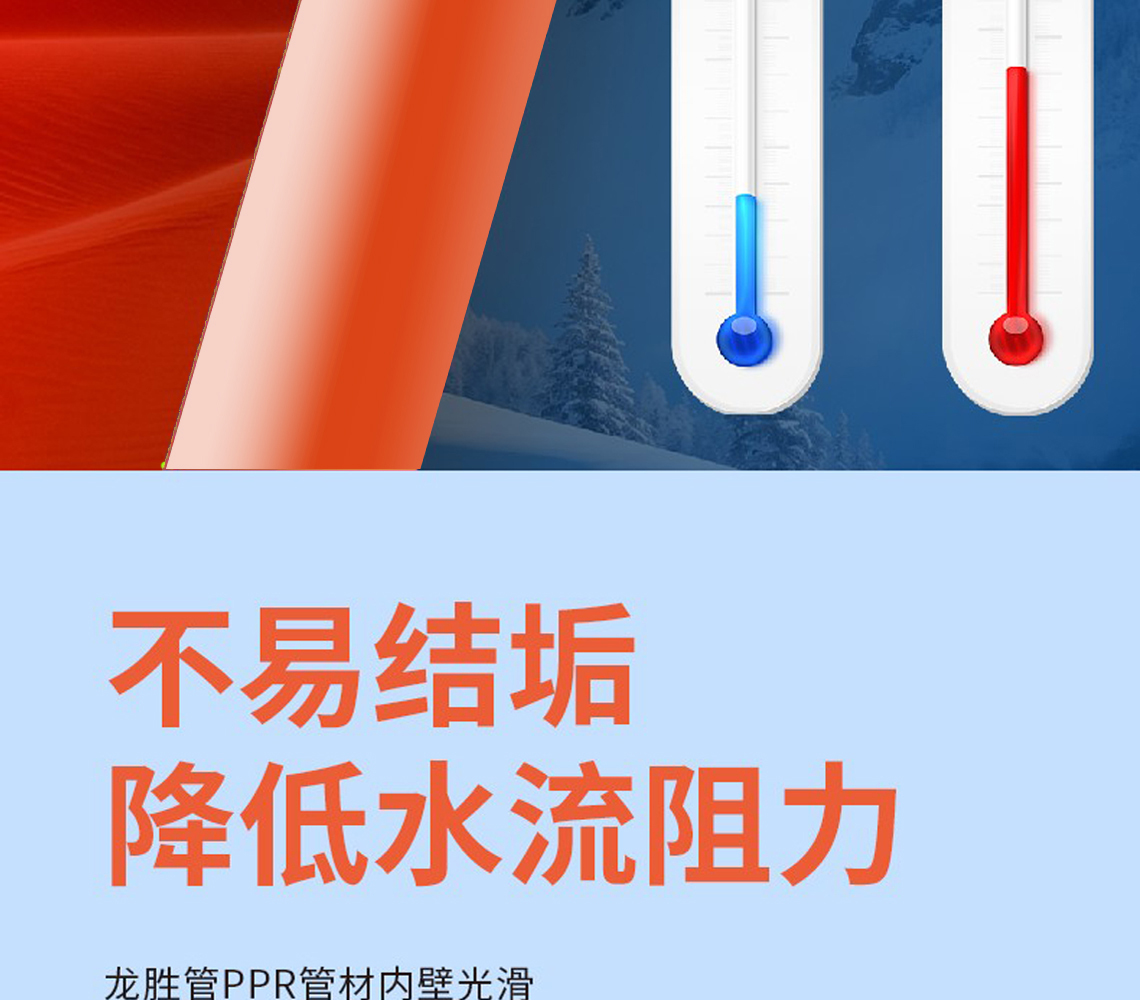 龙胜安康系列PPR水管