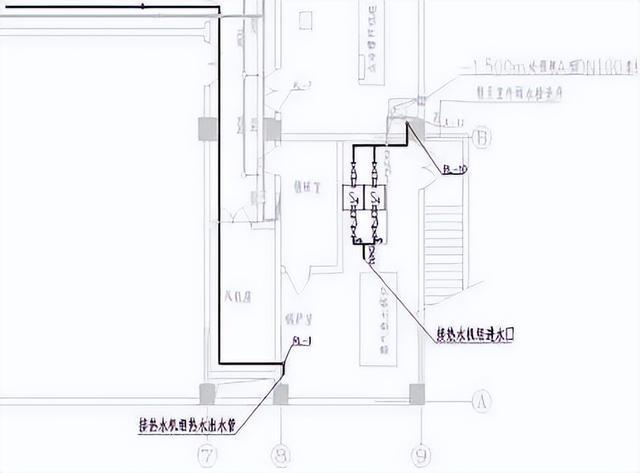 三层热水回水系统图实例施工，连十层图纸都有！快快学习一波！