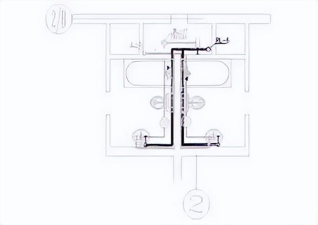 三层热水回水系统图实例施工，连十层图纸都有！快快学习一波！