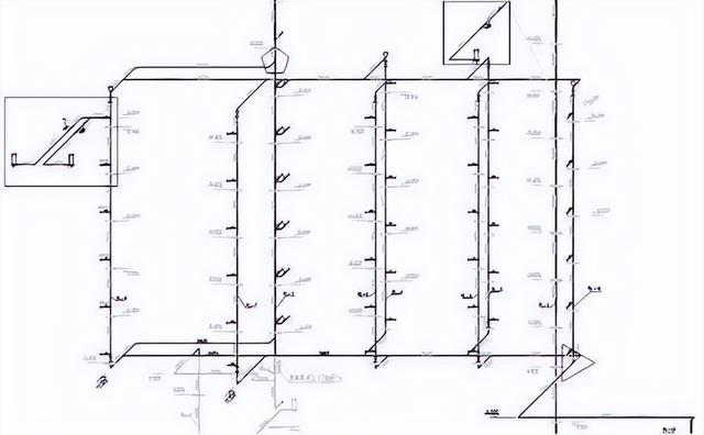 三层热水回水系统图实例施工，连十层图纸都有！快快学习一波！