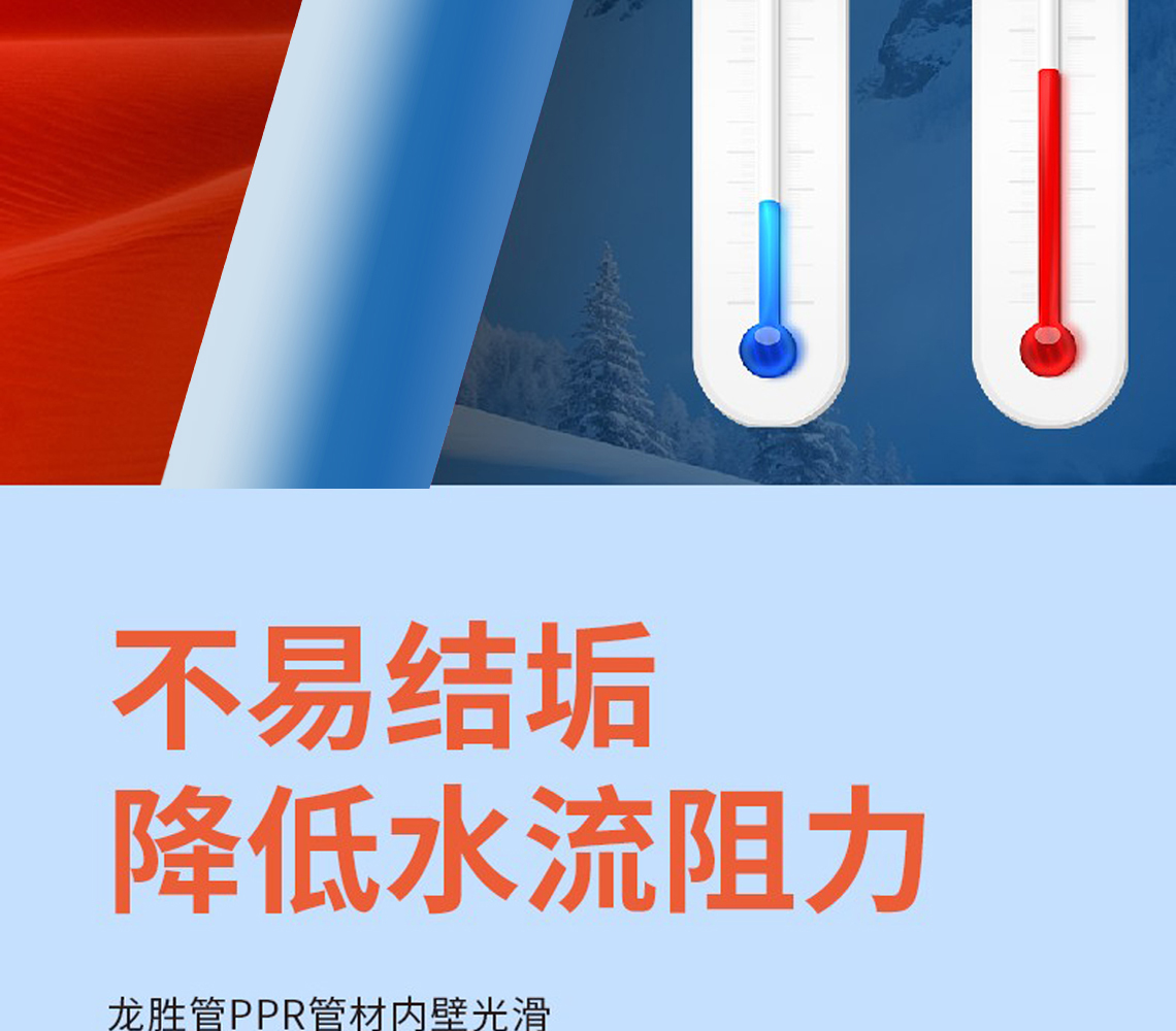 龙胜福管系列PPR水管