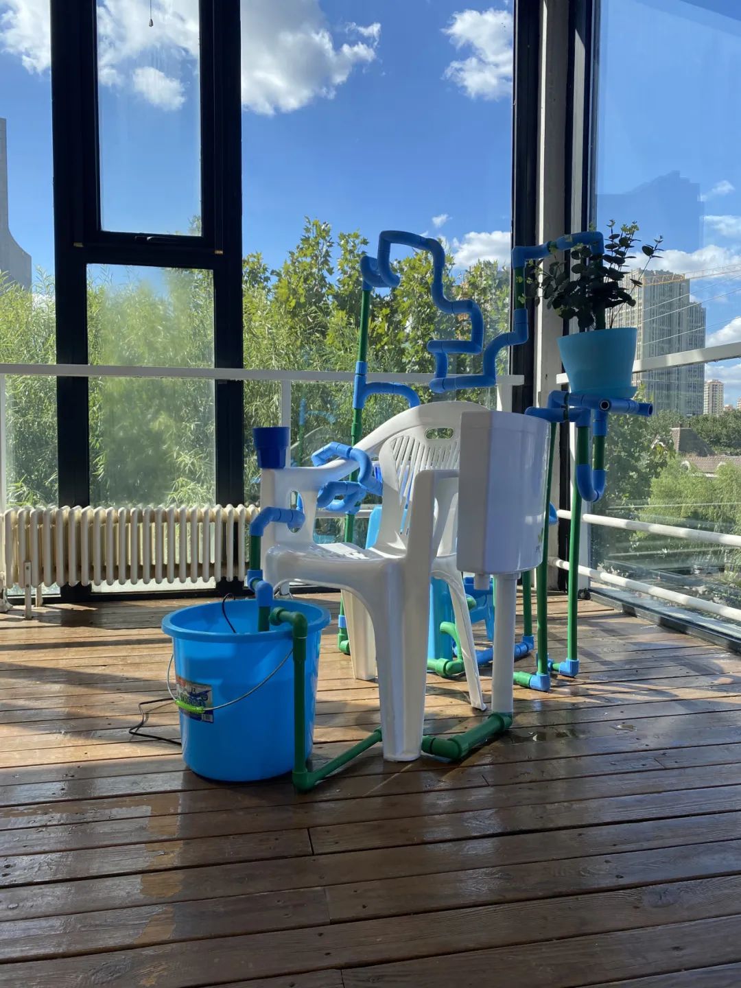 路径之境水管主题艺术展，让管道创意无限可能