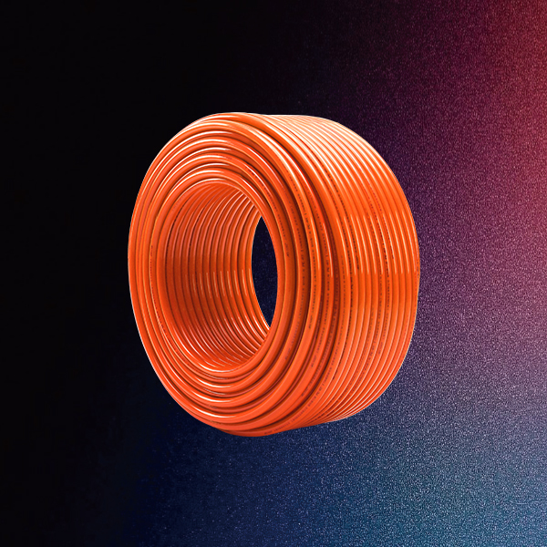 龙胜管橙红色PERT地暖管