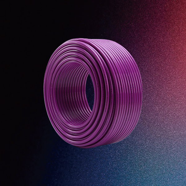 龙胜管紫色PERT地暖管