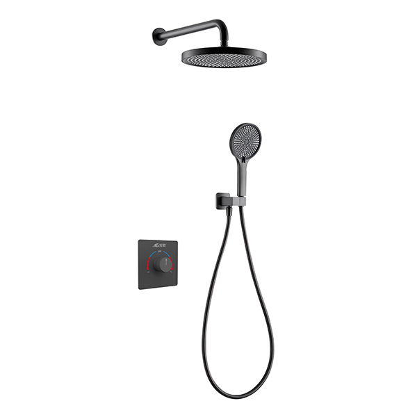 龙胜管三功能暗装花洒